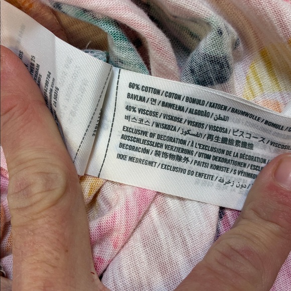 Abercrombie Kids Pink Fruit Print Tee 13/14 - Picture 5 of 6